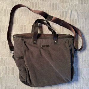 Banana Republic Max Trim Leather Tote Bag